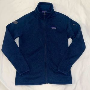 Patagonia Women’s Better Sweater Zip up Jacket in Navy